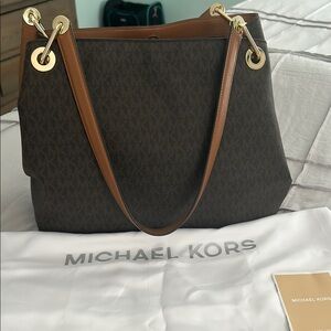Michael Kors Brown Tote Bag